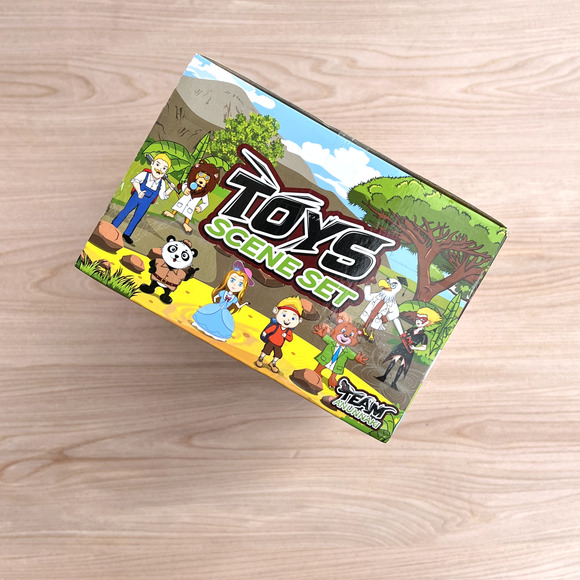 TEAM ANUNNAKI 45-PC Dinosaur Paint&PlayToys SCENE SET Craft Play Set SEALED NIB - Picture 3 of 8